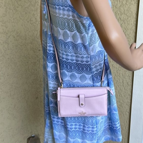 Kate Spade Jackson Small Tab Crossbody Serendipity Pink - Picture 16 of 16